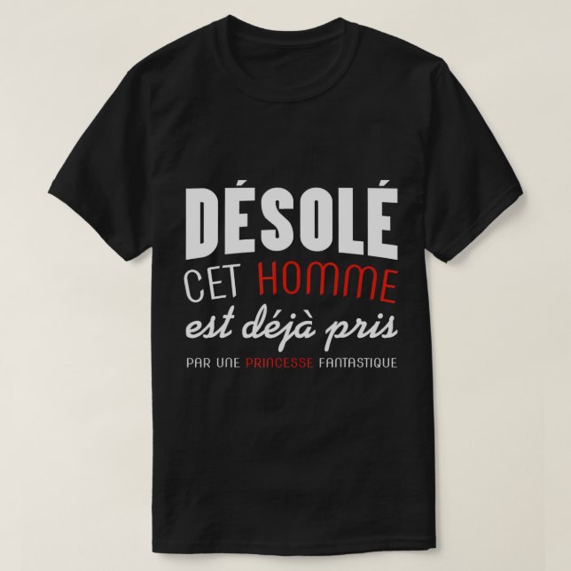 Camiseta Humor de regalo de El día de San Valentín masculin (Diseño del anverso)