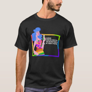 Camiseta Humor de reina de travesía oscura