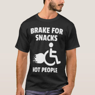 Camiseta Humor de silla de ruedas divertido gente discapaci