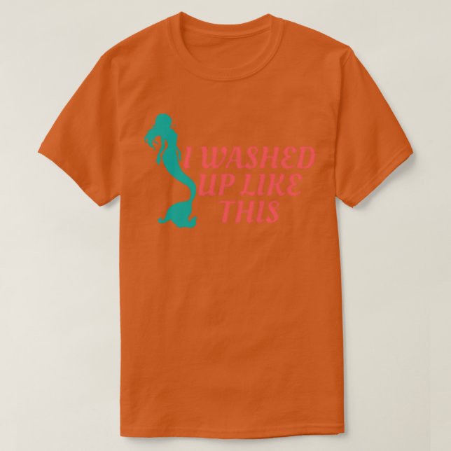 Camiseta Humor de Sirena Regalo Divertido Fiesta saracástic (Diseño del anverso)