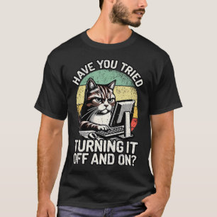 Camiseta Humor de soporte técnico I Ingeniero tecnológico d