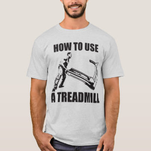 Camiseta Humor De Taller - Cómo Usar Un Molino De Treadmill
