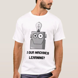 Camiseta Humor de tecnología de aprendizaje automático