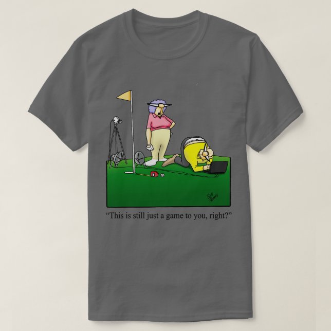 Camiseta Humor de tonalidad de golf 2 de Spectickles divert (Diseño del anverso)
