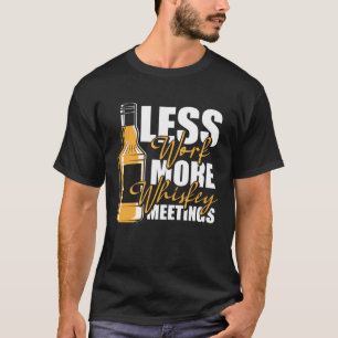 Camiseta Humor de un solo malte Whiskey irlandés