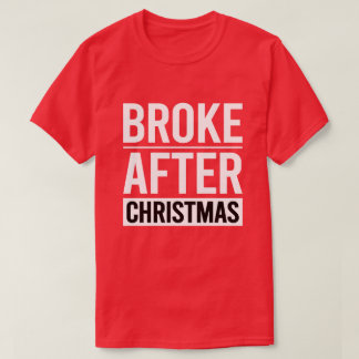 Camiseta Humor de vacaciones divertido después de Navidad
