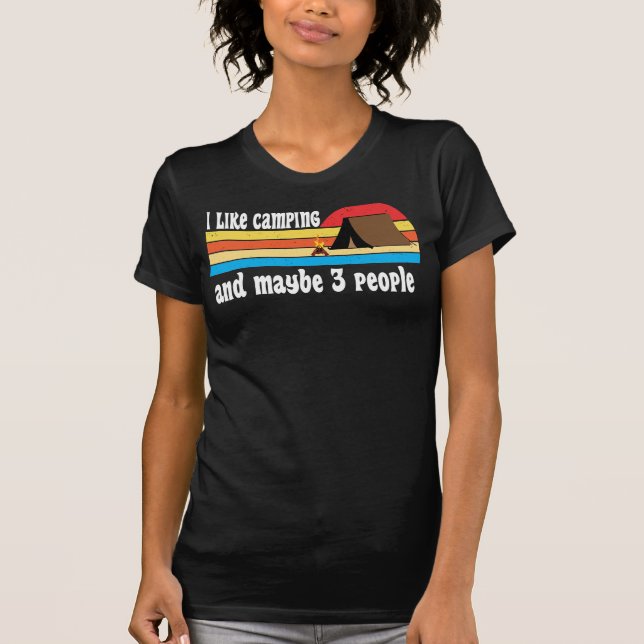 Camiseta humor de viaje de excursión de excursión de excurs (Anverso)