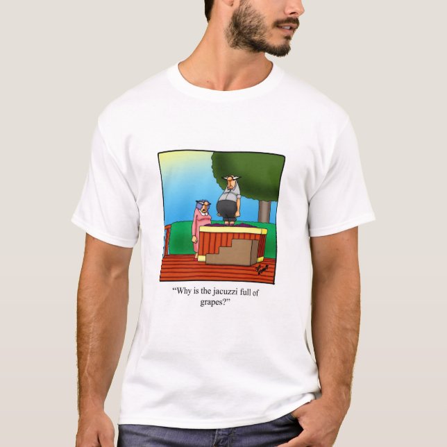 Camiseta Humor De Vino Casero Tee Shirt Para Él (Anverso)