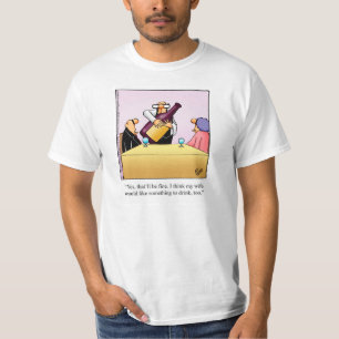 Camiseta Humor de vino Tee Shirt por él