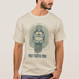 Camiseta Humor de Yoga después de Tortuga