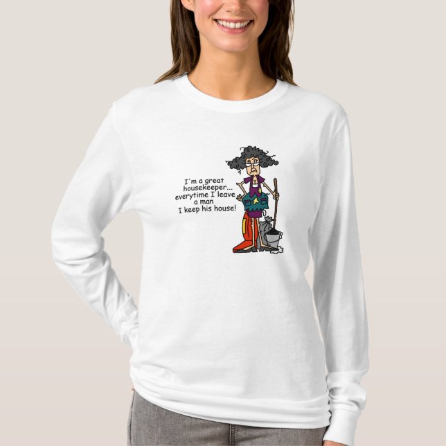 Camiseta Humor del ama de casa (Anverso)
