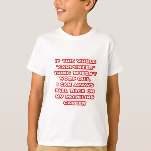 Camiseta Humor del carpintero... Modelización de la carrera
