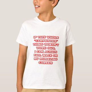 Camiseta Humor del carpintero... Modelización de la carrera