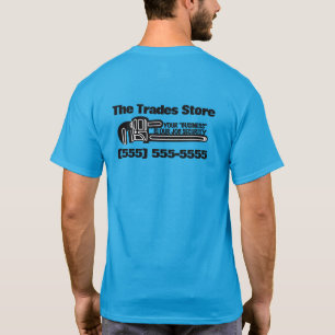 Camiseta Humor del contratista de plomo, publicidad diverti