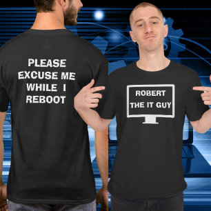 Camiseta Humor del Departamento de TI