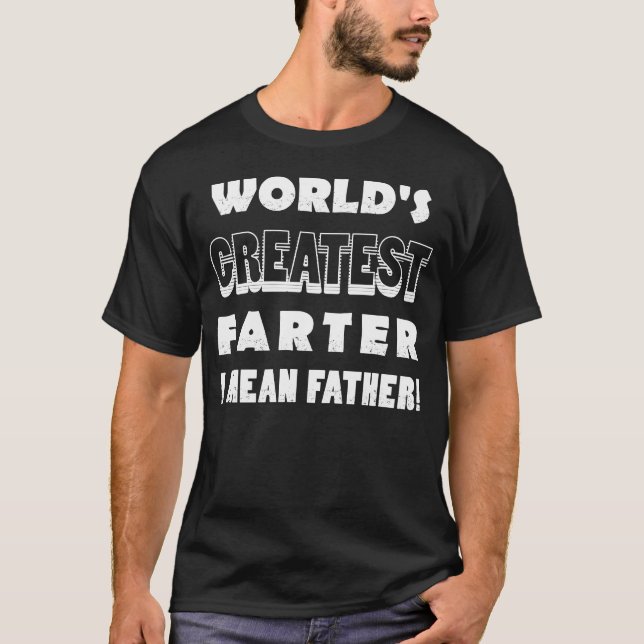 Camiseta Humor del Día del Padre más grande del mundo más l (Anverso)