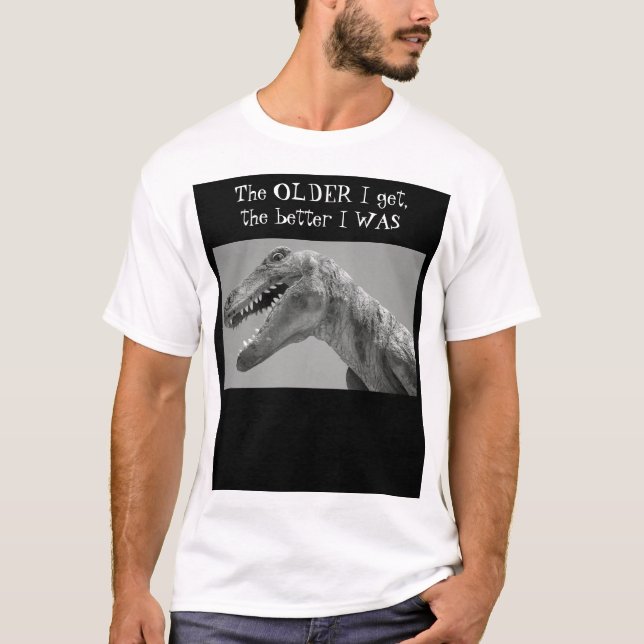Camiseta Humor del dinosaurio (Anverso)