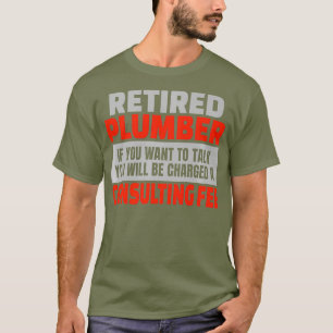 Camiseta Humor del Fiesta de Jubilación de Funny Plumber R
