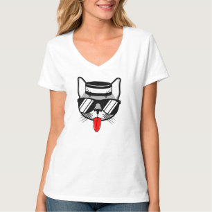 Camiseta Humor del gato de Jailbird