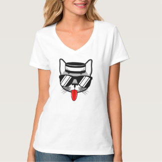 Camiseta Humor del gato de Jailbird