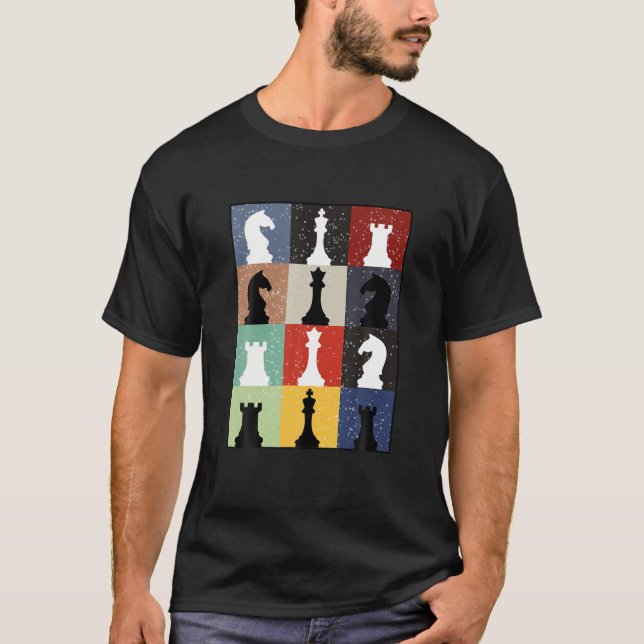 Camiseta Humor del juego del juego del juego del tablero de (Anverso)