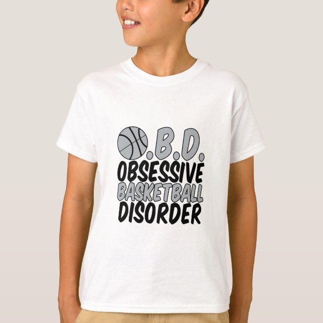 Camiseta Humor del jugador de baloncesto de Guay Niños de c (Anverso)