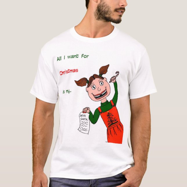 Camiseta ¡Humor del navidad! (Anverso)