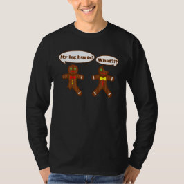 Camiseta Humor del pan de jengibre del día de fiesta