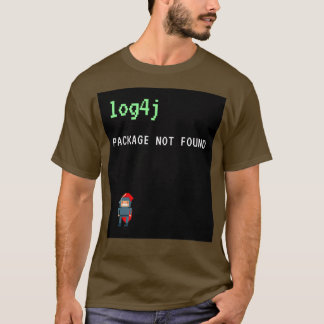 Camiseta Humor del programador Java Log4j