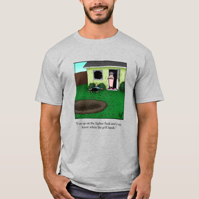 Camiseta Humor divertidísimo de Barbacue Tee Shirt Para Pap (Anverso)