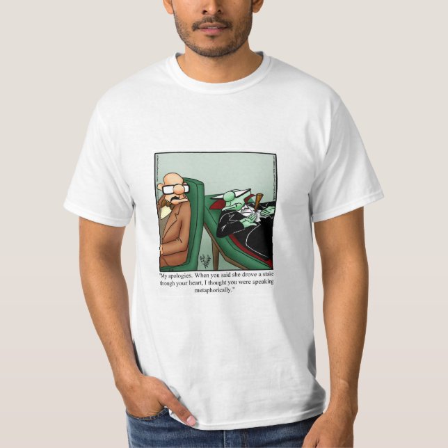 Camiseta Humor divertidísimo de Halloween T-Shirt (Anverso)