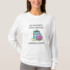 Camiseta Humor Divertido de Café