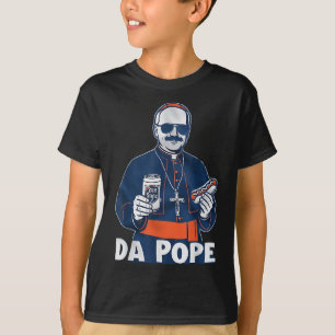 Camiseta Humor divertido de Chicago Da Pope católico