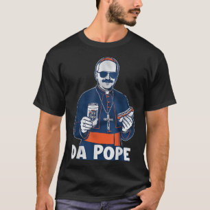 Camiseta Humor divertido de Chicago Da Pope católico