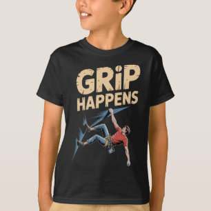 Camiseta Humor Divertido de Escalada en Bloque Se Produce l