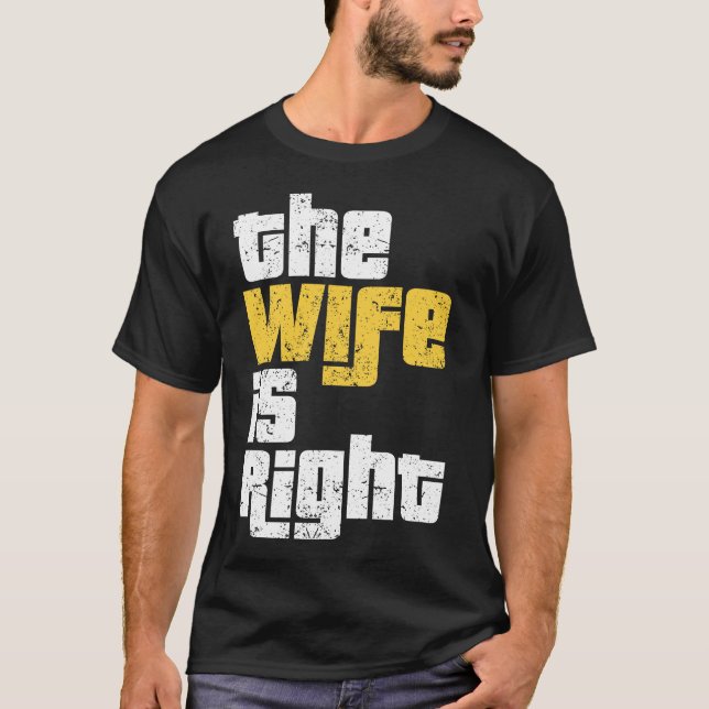 Camiseta Humor divertido de esposa (Anverso)