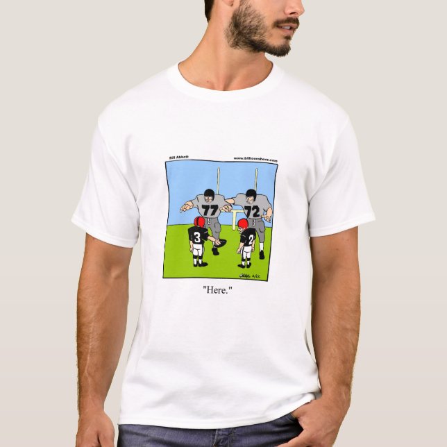 Camiseta Humor divertido de fútbol Tee Shirt (Anverso)
