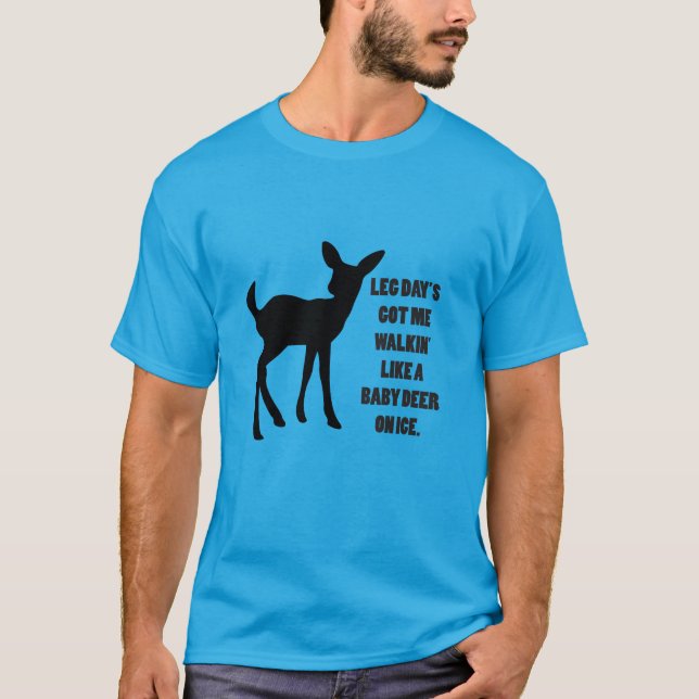 Camiseta Humor divertido de gimnasia de entrenamiento (Anverso)