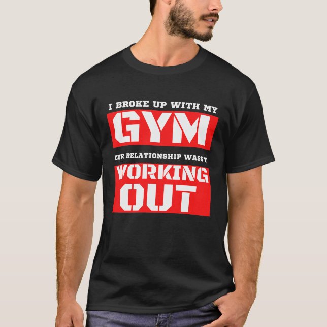 Camiseta Humor divertido de gimnasia ‘Salté con mi gimnasio (Anverso)