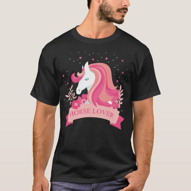 Camiseta Humor divertido de Horse Lover (Anverso)