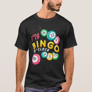 Camiseta Humor divertido de jugador de bingo jugador jugado