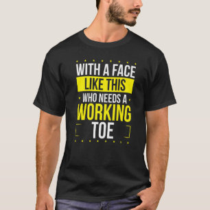 Camiseta Humor divertido de los dedos de las manos se pone 