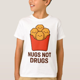 Camiseta Humor Divertido de Nuggets de Pollo, Nuggets No Dr