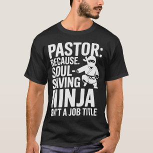 Camiseta Humor divertido de pastor fe cristiana liderazgo b