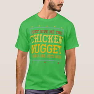 Camiseta Humor divertido de pollo nugget Día de Acción de G