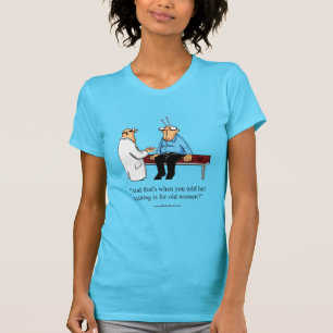 Camiseta Humor divertido de punto Tee Shirt