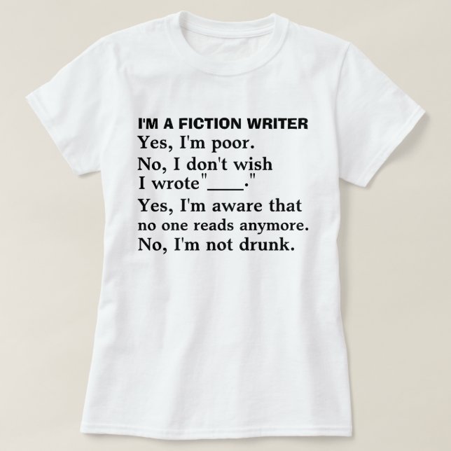 Camiseta Humor divertido del autor de la hoja de respuesta (Diseño del anverso)