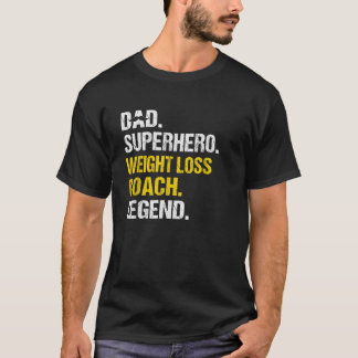 Camiseta Humor divertido del entrenador de perdida de peso