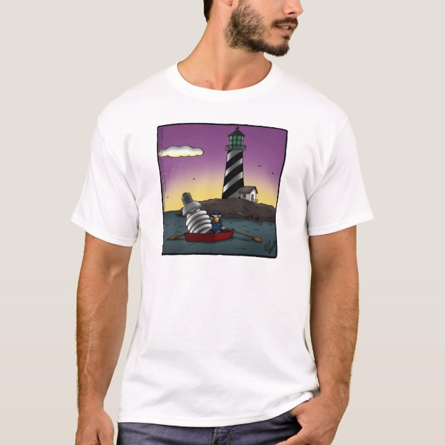 Camiseta Humor divertido del faro Tee Shirt (Anverso)