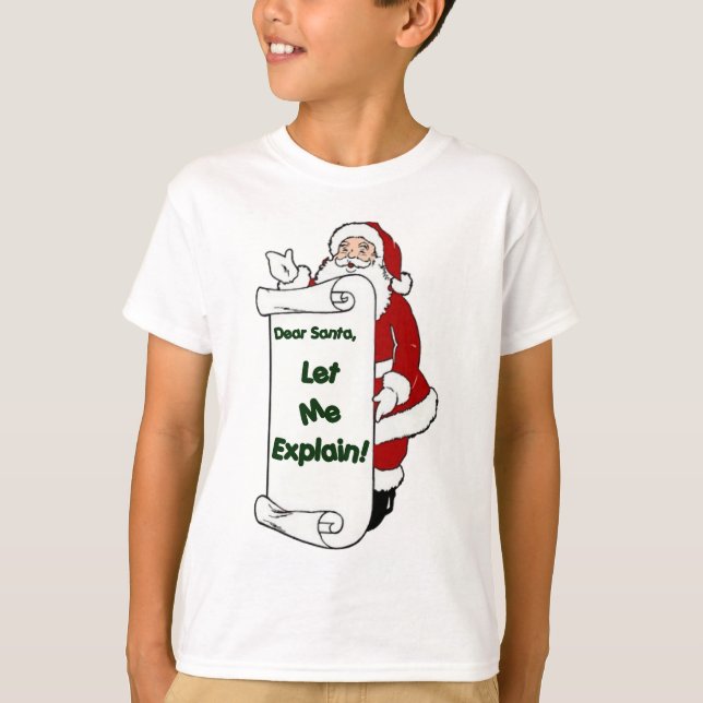 Camiseta Humor divertido del navidad (Anverso)